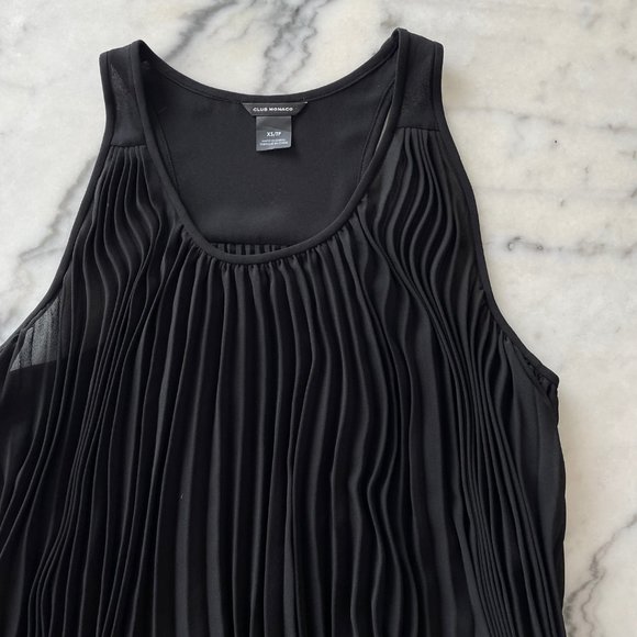 Club Monaco Pleated Racerback Tank - Picture 9 of 15